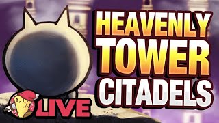 ALL of the HEAVENLY TOWER CITADELS Red Black Angel Zombie and Alien  Battle Cats 107 LIVE [upl. by Adnarb]