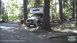 CampgroundViewscom  Sprague Creek Campground West Glacier Montana Glacier National Park MT [upl. by Clarkin]