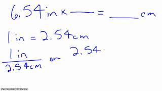 Conversion inches to meters [upl. by Thill]