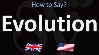 How to Pronounce Evolution CORRECTLY UK Vs US Pronunciation Guide [upl. by Erkan]