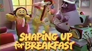 McDonalds quotShaping Up For Breakfastquot commercial 1987 [upl. by Sherill]