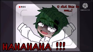 Paparapapa  meme  Deku gone mad🤪🔪 part 1 [upl. by Elamef841]