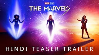 Marvel Studios’ The Marvels  Hindi Teaser Trailer [upl. by Rickie]