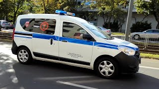 Alarmowo PO 6CK24  Ambulans T Dacia Dokker  WSPR Poznań [upl. by Asteria822]