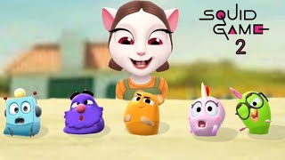 SQUID GAME 2  PETS  MY TALKING TOM 2 [upl. by Getraer]