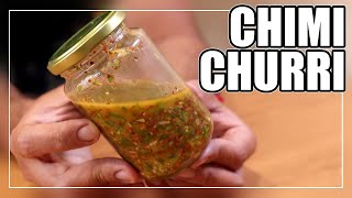 CHIMICHURRI Casero  Receta TRADICIONAL Argentina [upl. by Vento359]