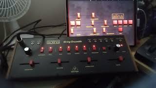 Behringer Solina VS Alina app on iPad [upl. by Niltak]