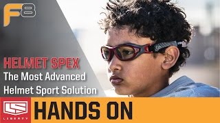 Handson with Helmet Spex  How to Wear Goggles with a Helmet [upl. by Tewell]