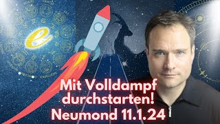 Jetzt durchstarten Neumond am 11 Jänner 2024  Eine astrologische Prognose der Zeitqualität [upl. by Melisandra]