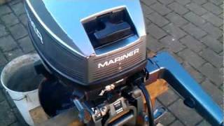 10 hp Mariner Magnum outboard  Mercury made [upl. by Intirb]