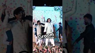 Groom squad dance shorts trending groom squad viralvideo dance wedding sangeet [upl. by Etac475]