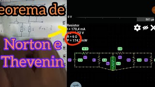 Norton video 2 Corrente elétrica contínua circuit [upl. by Napier]