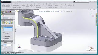 Solidworks Part Design4 Katı Model Uygulama4 [upl. by Suraved954]