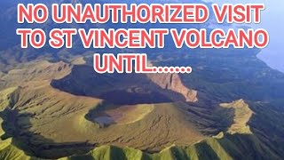 St Vincent Will La Soufriere Volcano Erupt Again  Trail Closed To Unauthorized Visitors [upl. by Kurtz]