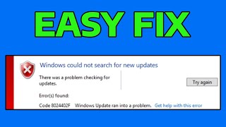 How To Fix Protection Definition Update Failed 8024402f Error in Windows [upl. by Atineg182]