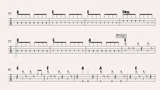 My Heart Gets Blown To Bits  Skyhooks bass tab [upl. by Oiramaj280]