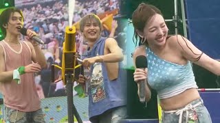 240707 Twice Nayeon amp WayV at Waterbomb festival 2024 in Seoul [upl. by Cornie591]