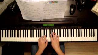 Greensleeves Faber piano adventures level 3a Pg 47 [upl. by Gelhar]