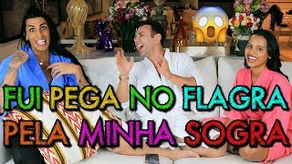 FUI PEGA NO FLAGRA PELA MINHA SOGRA FEAT GLEICI E PEPITA  MatheusMazzafera [upl. by Ahsimed65]