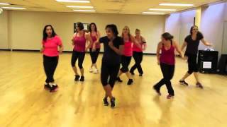 ZUMBADANCE FITNESS  Krazy by Pitbull ft Lil Jon [upl. by Ordnaxela580]