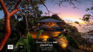 One amp Only Signature Villa One  Mandarina Riviera Nayarit Mexico [upl. by Akcemat]