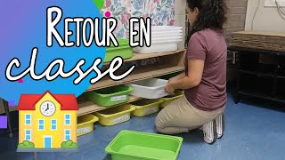 Aménagement de la classe amp une tonne de nouvelles consignes  Weekly vlog 106 [upl. by Kinson]