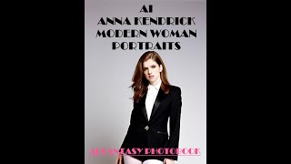 AI Anna Kendrick Modern Woman Portraits [upl. by Ulyram948]