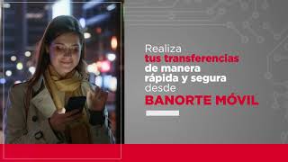 Con Banorte Móvil realiza tus transferencias de manera rápida y segura [upl. by Drofla387]