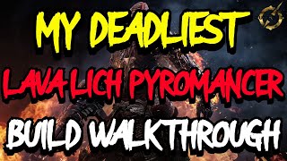 OUTRIDERS PYROMANCER LAVA LICH BUILD SETUP  SOLO APOC TIER 24 FATHERS SANCTUM  INSANE DPS 🔥 [upl. by Mccarty803]