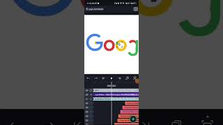 Behind The Scene Of A Logo Animation Created For Google Using Alight Motion alightmotionedit [upl. by Nylrebma]