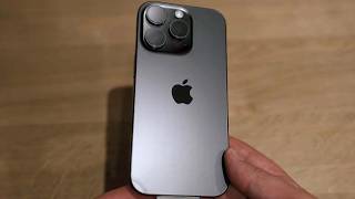 Unboxing of the NEW iPhone 16 pro in Black Titanium [upl. by Morice143]