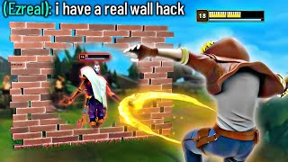 REAL WALL HACK EZREAL NEVER MISS YOUR ULT [upl. by Cirdla]