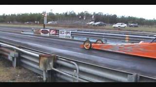 Crivello Motorsports Top Dragster Wheelstand quotWheeliequot [upl. by Aneleve]