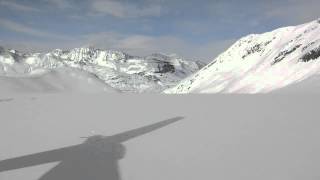 Blackhawk landing on Glacier for plane crash rescue in Alaska [upl. by Aerdna]