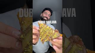 DUBAI BAKLAVA 😍 rezept food baklava [upl. by Ecenaj]