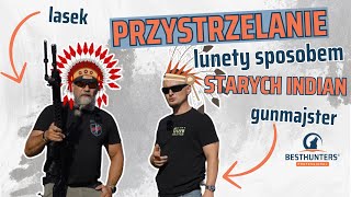 Sposoby starych Indian 🎯 na przystrzelanie lunety 🔭 Lasek z GROM ACADEMY i gunmajster [upl. by Agnimod]