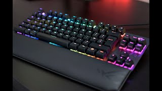 ROG Strix Scope TKL Series Action Ready Crafted Compact ROG  best rog Action 2021 [upl. by Oiraved]