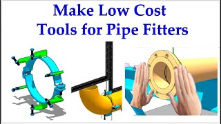 How to Make Low Cost Tools for Pipe Fitting [upl. by Jeremias]