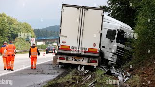 159 Truck Driving in Sweden Värmdö to Stockholm [upl. by Tully951]