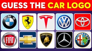 Guess The Car Brand Logo Quiz 🚗🚙 Easy Medium Hard Impossible [upl. by Uchida513]