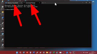 Cara Membuka Windows Powershell dan Command Prompt Dalam Satu Jendela di Laptop Windows 11 [upl. by Malcah648]