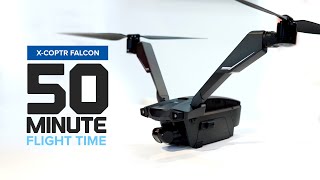 World’s First VShaped BiCopter VCoptr Falcon by ZeroZero Robotics [upl. by Nino]