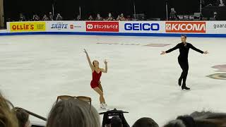 Aleksandra Boikova  Dmitrii Kozlovskii  Skate America 2021 FS [upl. by Gomar]