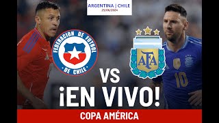 ARGENTINA vs CHILE  Transmisión En Vivo  Copa América 2024  Directv [upl. by Valerye]