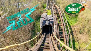 Tonnerre 2 Zeus  4K OnRide POV  🇫🇷 Parc Astérix [upl. by Anidene887]