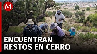 Localizan restos óseos en el cerro Chililete en Hidalgo [upl. by Wilmette]