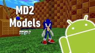 MD2 MODELS in SRB2 kinda  ANDROID TUTORIAL [upl. by Hgielime]