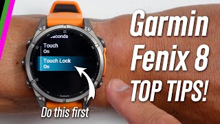 Garmin Fenix 8 Top Tips amp Tricks  Better Accuracy Better Battery Life and More [upl. by Oinimreh]