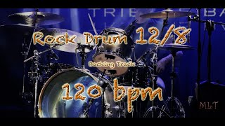 120 bpm  Drum Track 128  MLT Backing Track [upl. by Grissel]