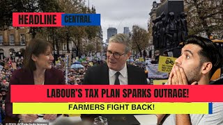 Labour’s Tax Plan Sparks Farmer Fury🤨 [upl. by Staffard626]